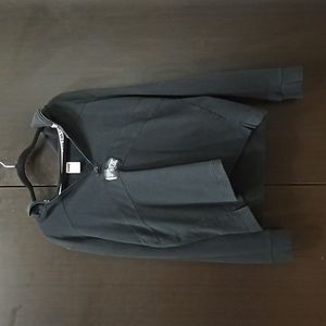 PINK black quarter zip hoodie
